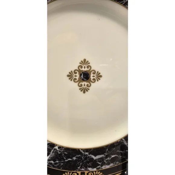 1997, Lenox Fine China "DORIAN MARBLE" Individual Salad Plate Accent Collection - Picture 5 of 6